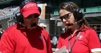 Race tire development team at Firestone Racing refreshed