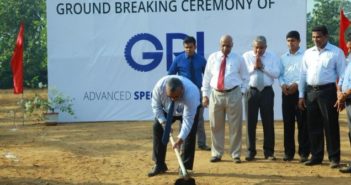 Construction at Global Rubber Industries factory in Sri Lanka underway