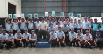 Toyo Malaysia plant produces 10 millionth tire since 2013
