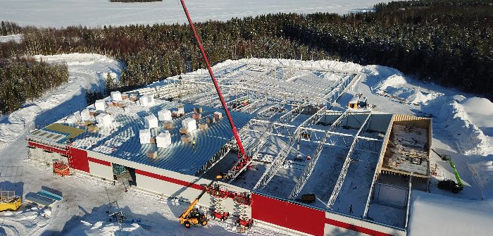 Indoor Flex under construction in February 2018