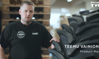 Developing the Nokian Tractor King Industrial designer, Caleb Claassen and product manager, Teemu Vainionpää, explain the technologies behind the new tire designed for heavy machinery forestry and earthmoving applications
