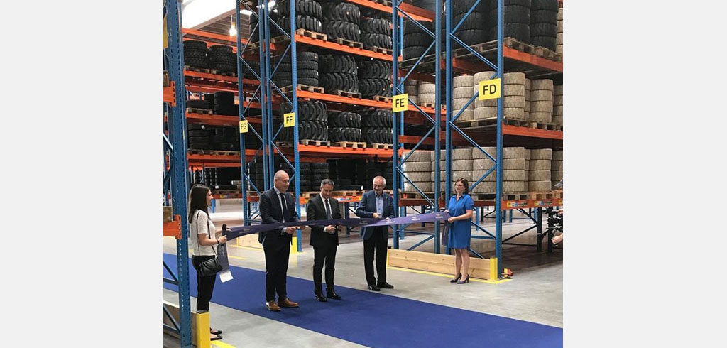 Trelleborg opens EU logistics hub for material handling and construction tires Trelleborg opens EU logistics hub for material handling and construction tires