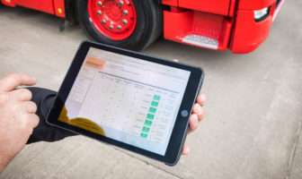 Haulier Smith of Denny trials new ContiConnect and Yard Reader Station Haulier Smith of Denny trials new ContiConnect and Yard Reader Station