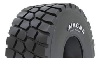 Magna introduces new MA02+ tire for articulated dump trucks