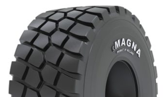 Magna introduces new MA02+ tire for articulated dump trucks Magna introduces new MA02+ tire for articulated dump trucks