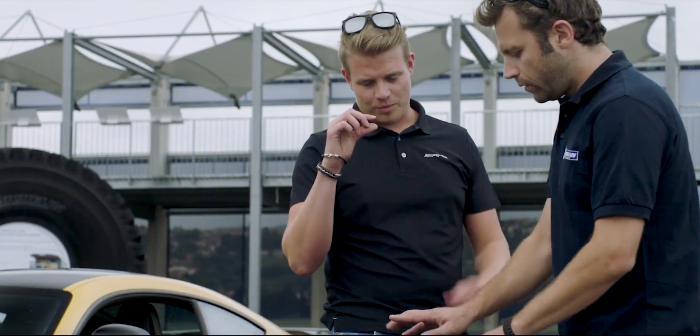 Two test drivers at Michelin and AMG explain how they work together to develop tires