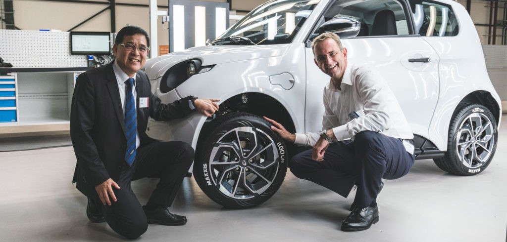 Maxxis to develop tires for e.GO Life electric vehicle