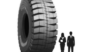 Quick quiz: How tall is the world’s biggest production tire?