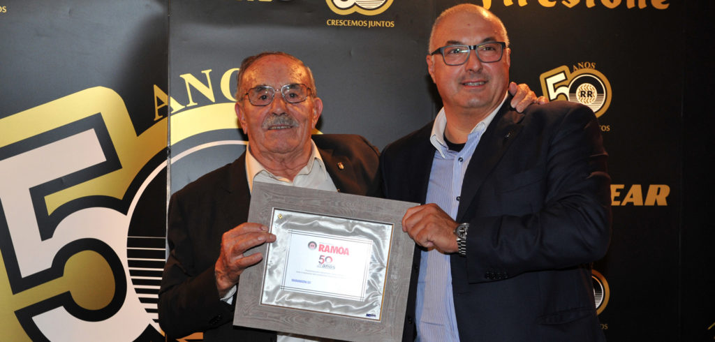 Marangoni celebrates 50th anniversary of its partner Recauchutagem Ramôa