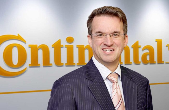 New earthmoving product line manager for commercial specialty tires at Continental