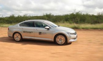 Continental pioneers tire tests with self-driving test vehicles