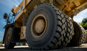 Conti develops polymer meshing system for new earthmover tire