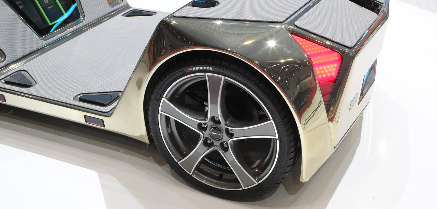 Rinspeed selects Hankook tire for electric vehicle concept car Tire