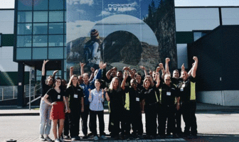 Nokian Tyres Dayton factory team on overseas training in Russia and Finland