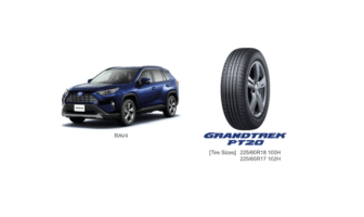 Toyota chooses Dunlop Grandtrek PT20 for Rav4