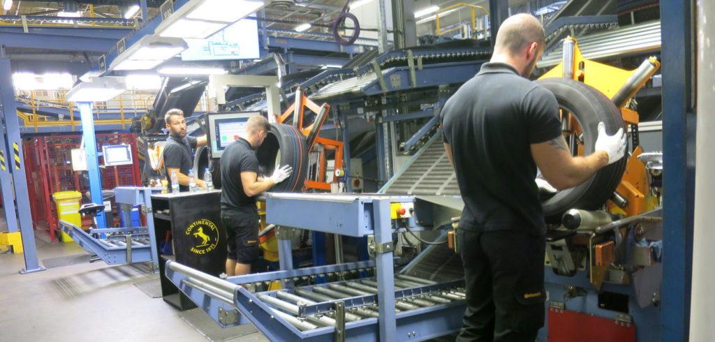 Fifteen millionth Contiseal tire manufactured in Lousado, Portugal