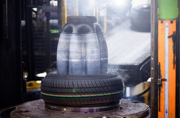 Tire bladder vulcanization curing
