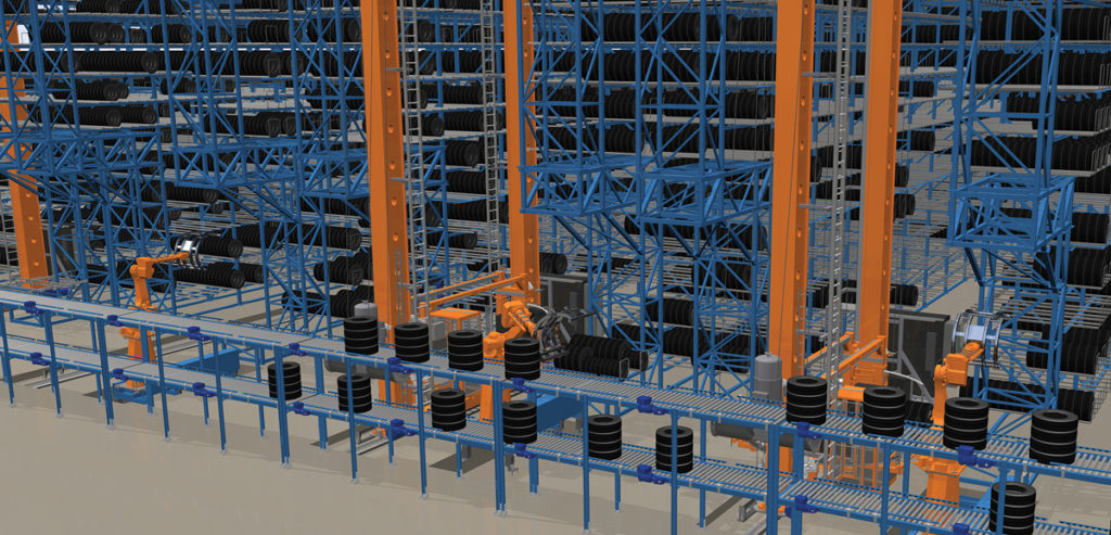 Tires on pallets – a thing of the past