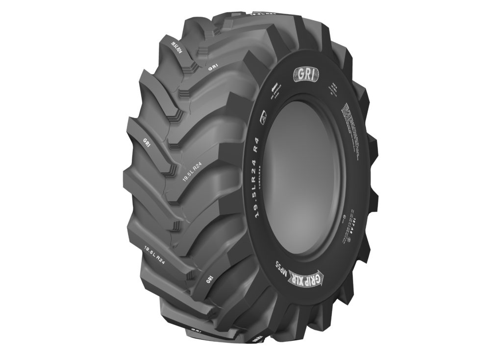 GRI launches Grip XLR MP55 construction tire