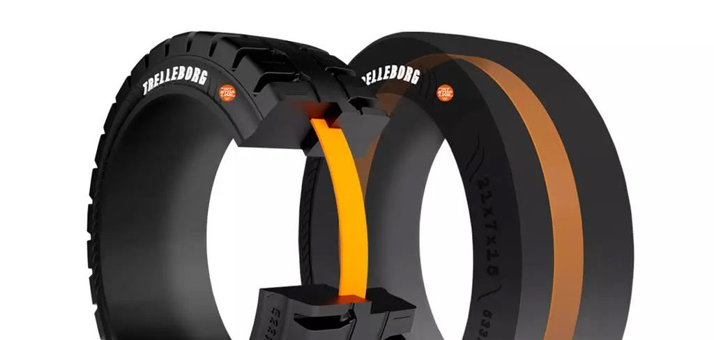 Trelleborg unveils materials handling tire range