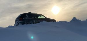 Relative winter performance of tires with ASTM F1572