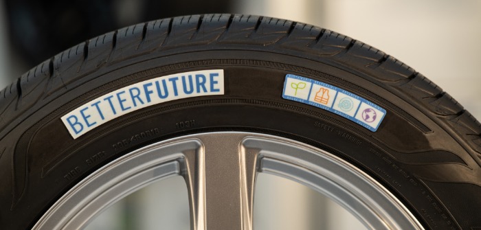 Goodyear develops tire using 70% sustainable materials