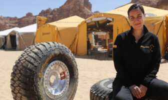 Catarina Silva, product management team leader for the Extreme E CrossContact tires, Continental