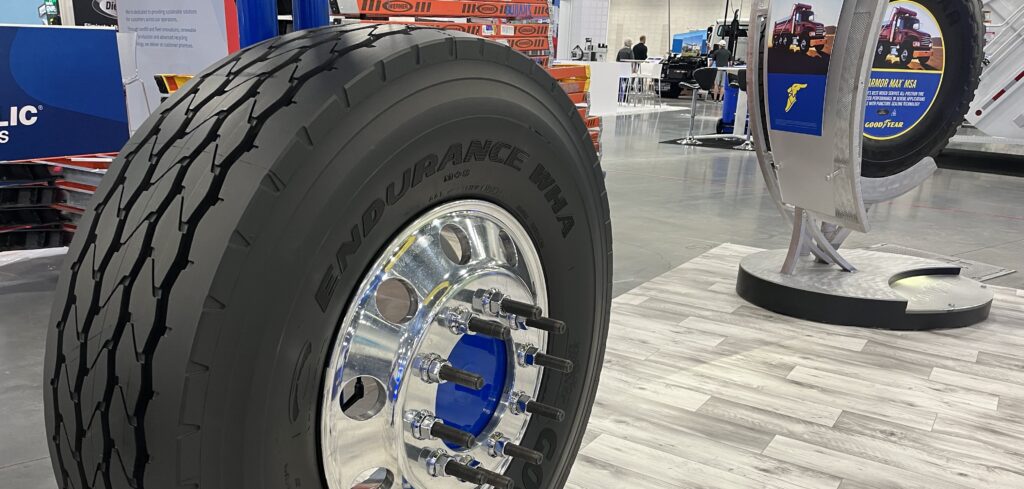 Sustainable formulation for Goodyear waste haul tire