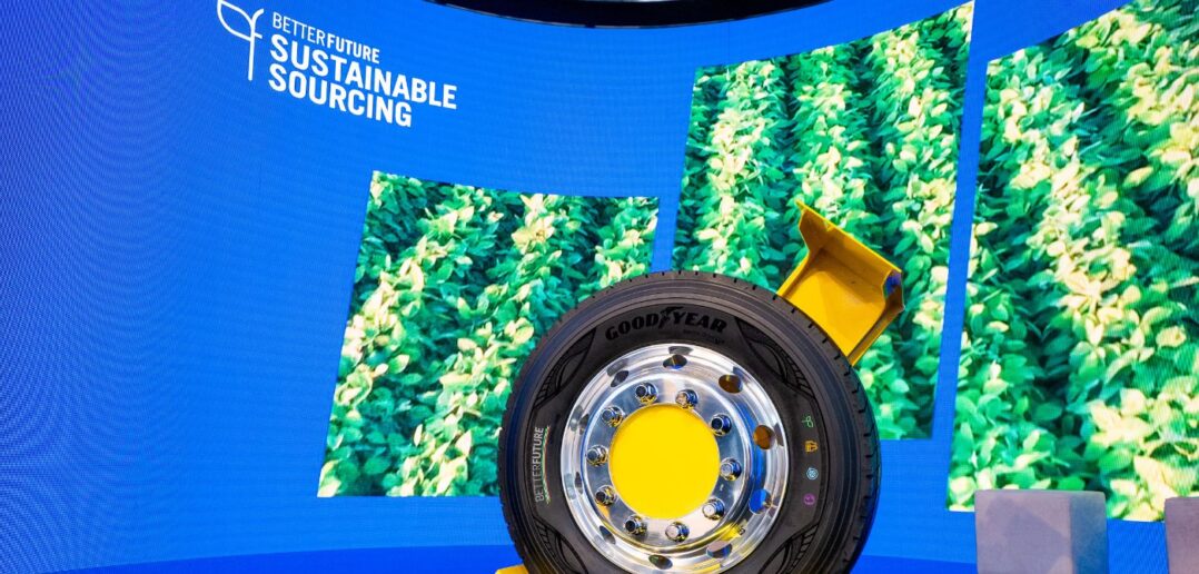 Goodyear reveals 63 sustainable material truck tire Tire Technology