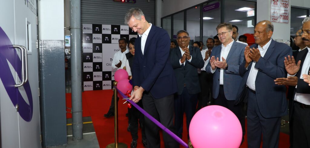 Apollo inaugurates new R&D tire testing facility