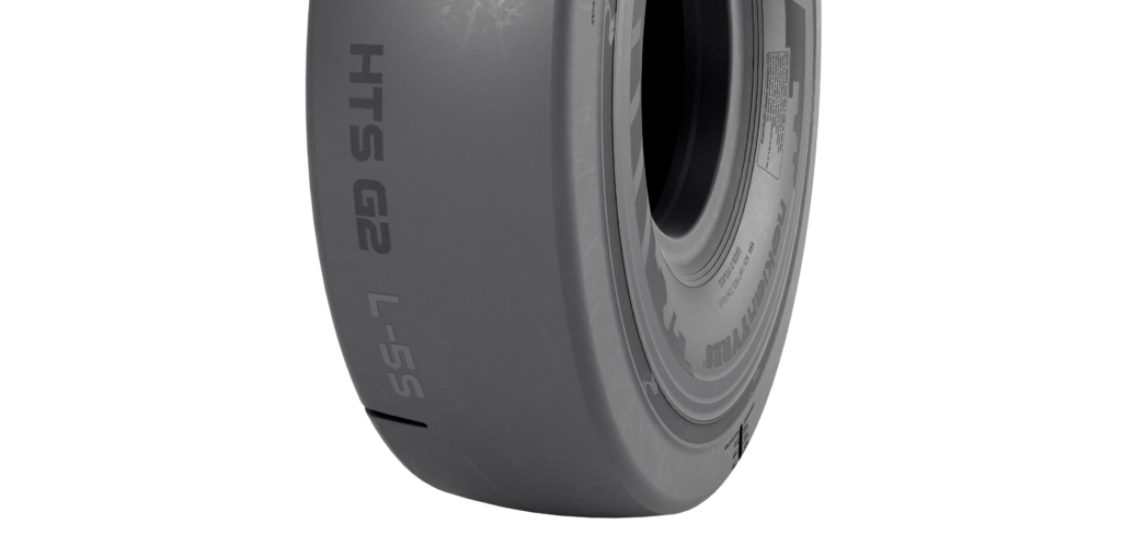 New harbor tire developed for reach stackers