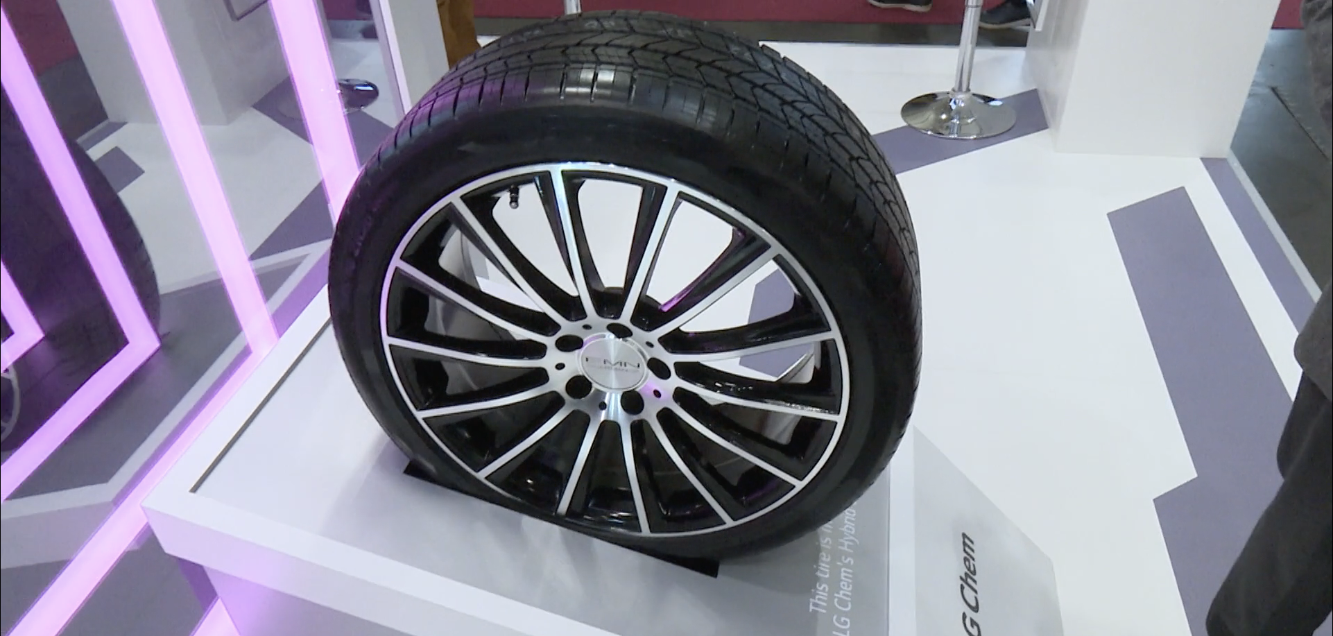 VIDEO LG Chem discusses its breakthrough technology on display at