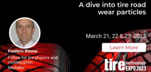 Tire Technology Expo Conference: Michelin’s analysis of airborne tire particle emissions