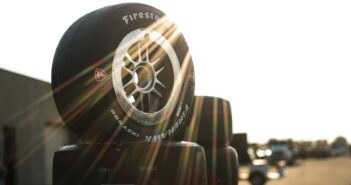Firestone race tires featuring monomer made from hard-to-recycle plastic used at Indianapolis 500