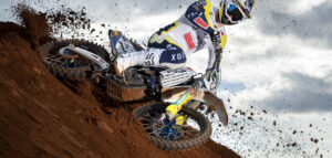 Dunlop’s MX34 motocross tire features revised tread design for enhanced grip levels