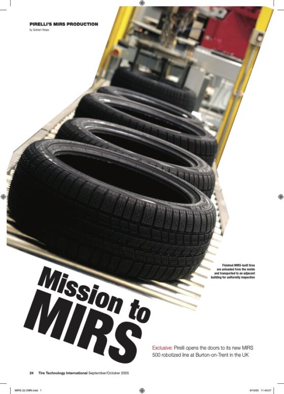 Tire Technology International’s 30th anniversary Graham Heeps Tire