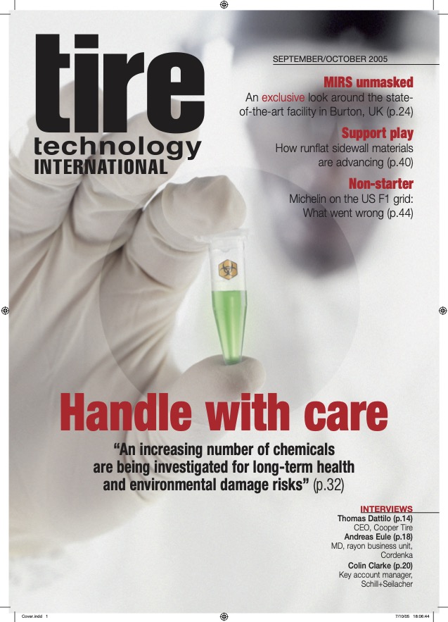 Tire Technology International’s 30th anniversary Graham Heeps Tire