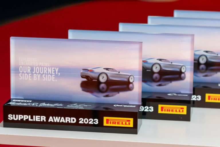 Pirelli rewards its top five suppliers