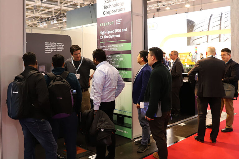 Tire Technology Expo Day 2: XSensor presents solution for enhanced tire design and testing accuracy.