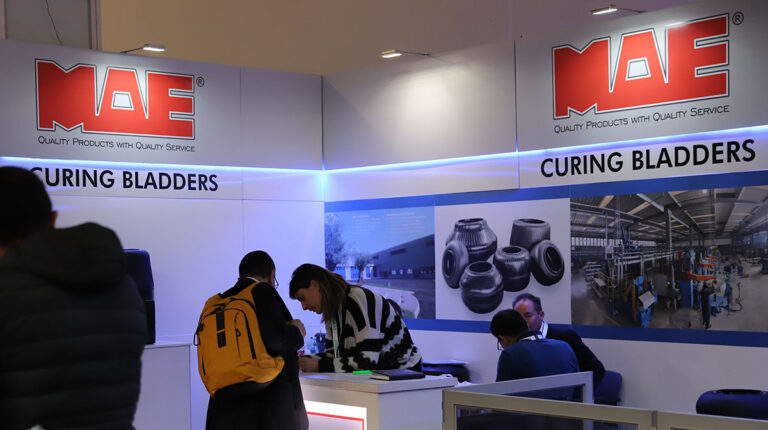 Tire Technology Expo Day 2: MAE Industria Gomma shares bladder production expertise to foster new collaborations Tire Technology Expo Day 2: MAE Industria Gomma shares bladder production expertise to foster new collaborations.