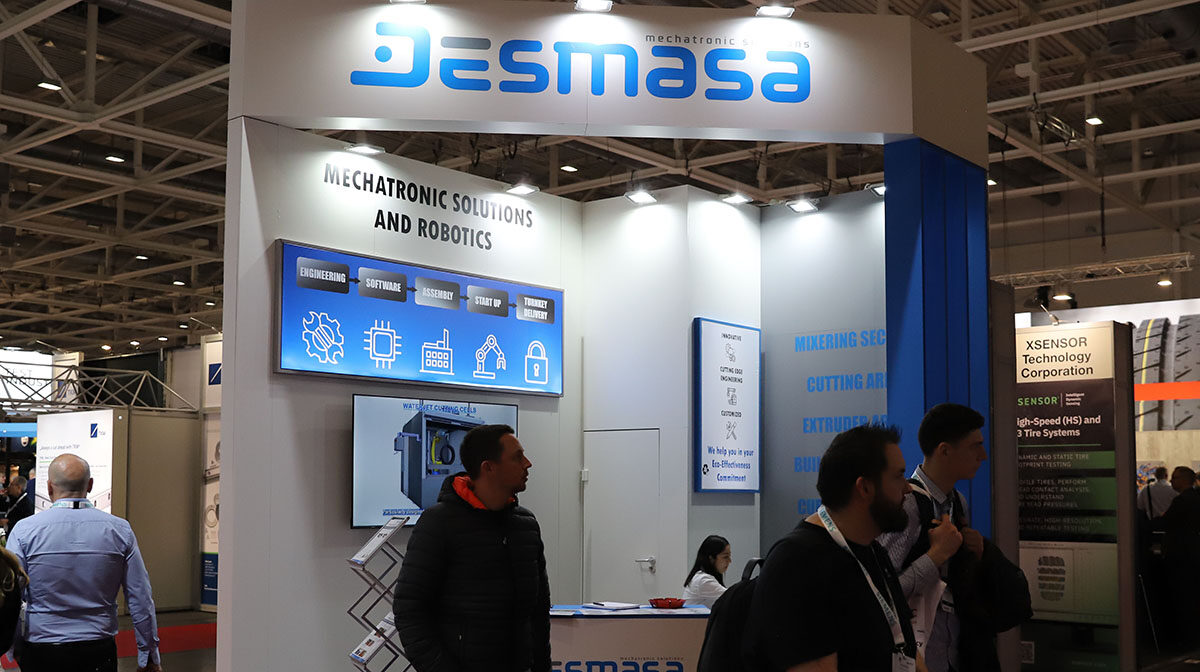 Day 2 of Tire Technology Expo: Desmasa Introduces Automated Winding System