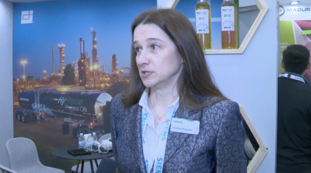 Ergon Europe's Cristina Bergmann talks about application of the company's process oils in the tire industry