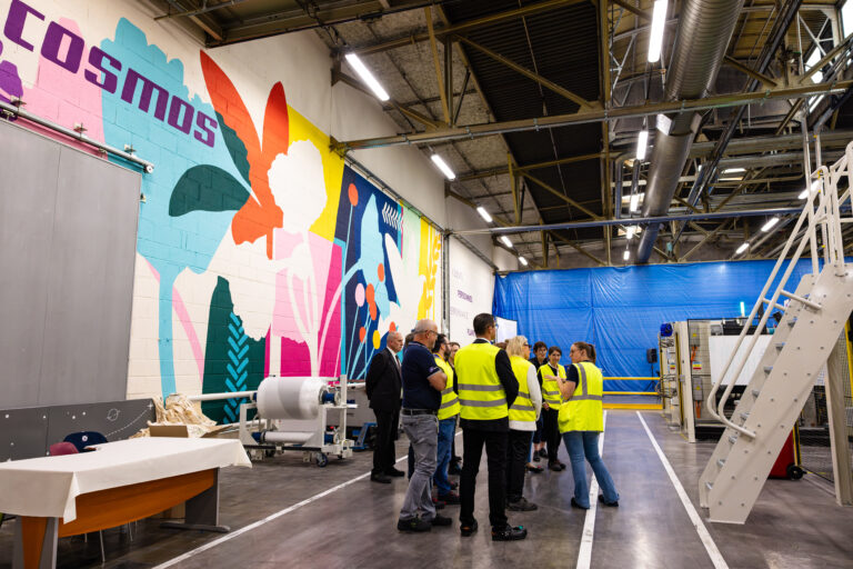 Michelin inaugurates Cosmos machine for production of agricultural tires