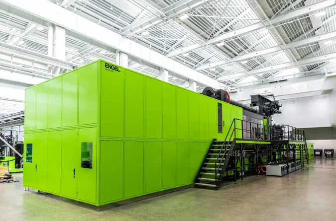 Engel presents large-scale injection molding machine