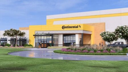 Continental to establish tire distribution center in the US.