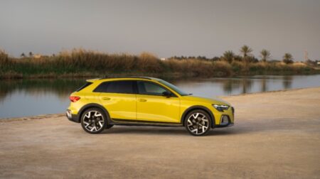 Audi A3 Allstreet equipped with Falken tires