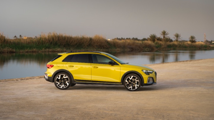 Audi A3 Allstreet equipped with Falken tires