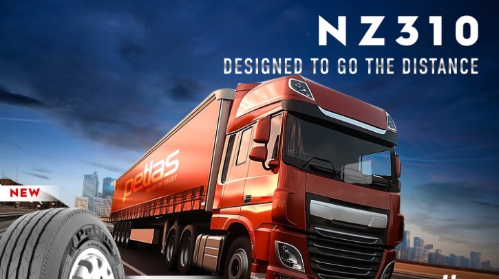 Petlas launches NZ310 trailer tire