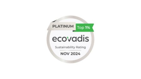 Bridgestone awarded platinum Ecovadis rating for 2024.