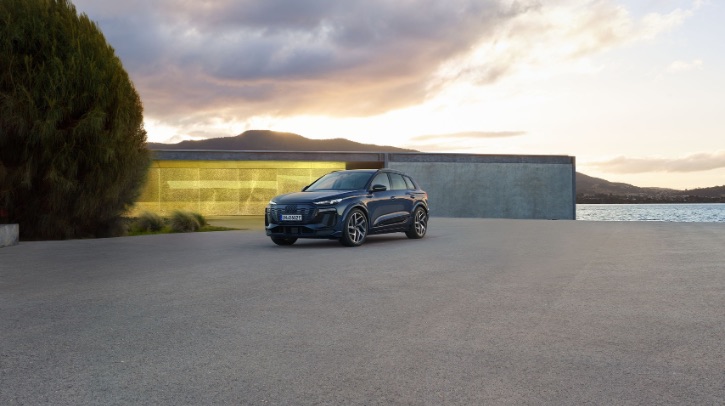 Audi Q6 e-tron equipped with Falken ZIEX AO tires